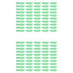 100 pices enfile - aiguille petit poisson forme aiguille enfile pour main machine  coudre outil de ...