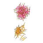 100 pieces metallic twist ties for candy cello bags biscuit cookie bag craft