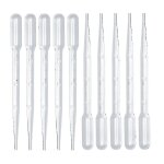 100pcs 3ml jetable gradu� pasteur pipette plastique compte - gouttes urine paille laboratoire outils ...