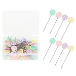 100pcs bouton papillon noeud papillon tte epingles a coudre tte plate droite quilting pinsbutton