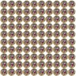 100pcs color rond noix de coco boutons 12. 5mm diy couture artisanat boutons vtements accessoires 9 ...