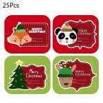 100pcs joyeux nol autocollants inscriptible nom tags nol autocollant ecrire sur etiquettes vacances ...