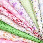 100pcs motif mixte coton imprim� tissu couture courtepointe pour bricolage nouveau
