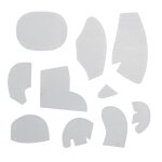 10pcs elphant modle rgle ensemble acrylique courtepointe modle coupe ensemble pour la couture elphant ...