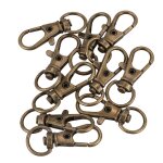 10pcs fermoir en m�tal pivotant g�chette clips mousquetons porte - cl�s sacs bricolage artisanat cuivre ...