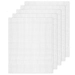 10pcs maille feuilles de toile en plastique 19, 6x13 pouces pour l'artisanat de broderie, l'artisanat ...