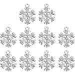 10pcs nol pendentif breloques - cristal strass gant breloques