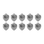 Pendentifs coeur bricolage en acier inoxydable p�che en forme de coeur perles pour boucles d'oreilles ...