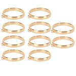10pcs rond pendentifs a cadre creux pour la fabrication de bijoux de bricolage rsultats fournitures ...
