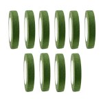 10pcs ruban de fleur ruban de papier de tige de fleur de bouquet auto - adhsif