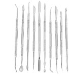 10pcs stainless steel clay sculpture tools carving knife teeth models ceramic crafts