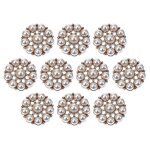 10pcs vintage imitation pearl boutons el�gant perle boutons de couture boutons chemise boutons