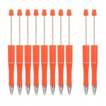 10x assortiment de stylos a bille stylo a encre noire stylos a bille orange