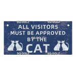 10x20 cm - plaque décorative en bois pour animaux de compagnie, vintage, chat zone, cadeau, décoration ... 10x20 cm - plaque décorative en bois pour animaux de compagnie, vintage, chat zone, cadeau, décoration ...