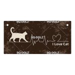 10x20 cm - plaque décorative en bois pour animaux de compagnie, vintage, chat zone, cadeau, décoration ... 10x20 cm - plaque décorative en bois pour animaux de compagnie, vintage, chat zone, cadeau, décoration ...