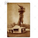11. 8x15. 7 pouces - affiche vintage new york, plaque mtallique rtro britannique, caf, bar, maison, ...