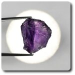 12. 46 carats cristal d' amethyste uruguay.