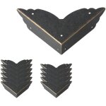 12 pack vintage metal corner protectors antique style meuble bord protecteur pour table coffre bo�te ...