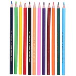 Crayons de couleur 12 - couleur soluble dans l'eau fine recharge peinture stylo art dessin fournitures ...