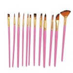 Ensemble de pinceaux en nylon typ306 pour les outils de peinture a l'huile forte adh�rence pour les artistes ...