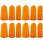 12 pcs silicone finger caps for hot glue gun, finger guard for sewing, finger glove, adhesives, craft ... 12 pcs silicone finger caps for hot glue gun, finger guard for sewing, finger glove, adhesives, craft ...