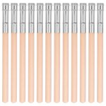 12 pi�ces en bois crayon rallonge art crayon allongeur crayon extension avec poign�e en aluminium pour ...