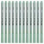 12pcs marqueur m�tallique peinture stylo unique couleur encre permanente ultra fine point pointe art ...