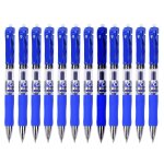 12pcs rollerball pen non - slip soft rubber handle plastic press - on type school office stationery 0. ...