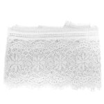 14. 5cm polyester soie vtements broderie dentelle bricolage robe artisanat tissu vtements dcorationblanc ...