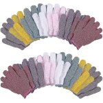 14 paires de gants exfoliants gant de gommage corporel enlèvement de la peau morte 14 paires de gants exfoliants gant de gommage corporel enlèvement de la peau morte