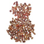 150 pieces printed wooden beads large hole beads for jewelry making bracelet 150 pieces printed wooden beads large hole beads for jewelry making bracelet