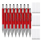 16pcs cadeau outil stylo 6 en 1 multi - outil stylos a bille stylo personnalis stylo cadeau pour hommes ...