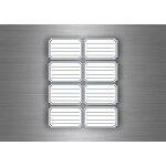 16x autocollant sticker etiquette cahier scolaire livre classeur ecole classe r1