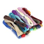 1mm diam�tre 10m polyester cir� cordon string fil bijoux appr�ts bricolage artisanat accessoire