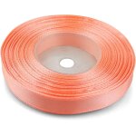 1x rouleau ruban satin saumon 12 mm x 32 m ruban de tissu rubans de satin ruban cadeau ruban dcoratif ...