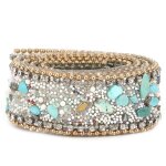 2. 5cm bricolage diamant maille wrap rouleau cristal strass chane garniture ruban dcoration (#05)