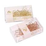 2 bo�tes de 22 chemises de marque - pages en forme de trombone en forme d'avion papeterie th�me agrafes ...