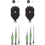 2 jeux de pices de rechange pour le kit de mouvement d'horloge a quartz c