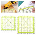 2 pcs regle couture 4. 5 / 6 inch equerre couture règle patchwork en acrylique règle de tailleur a ligne ... 2 pcs regle couture 4. 5 / 6 inch equerre couture règle patchwork en acrylique règle de tailleur a ligne ...