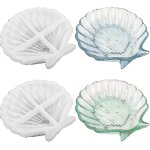 2 pcs shell resin mould, moules en r�sine moules en silicone pour resin casting dish