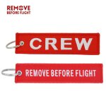 2 pcs1 - enlever avant l'étiquette de bagage de l'équipe de vol, etiquette de sécurité, clés brodé pour ... 2 pcs1 - enlever avant l'étiquette de bagage de l'équipe de vol, etiquette de sécurité, clés brodé pour ...