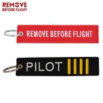 2 pcs1 - enlever avant l'étiquette de bagage de l'équipe de vol, etiquette de sécurité, clés brodé pour ... 2 pcs1 - enlever avant l'étiquette de bagage de l'équipe de vol, etiquette de sécurité, clés brodé pour ...