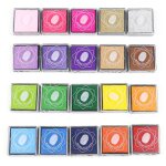 20 couleurs tampon encreur diy scrapbooking album peinture au doigt tampon encreur tampons tampon encreur ...