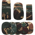 20 pcs camo iron on patches pour vestes jeans, kit de rparation de vtements, patchs de coude de vtements ...