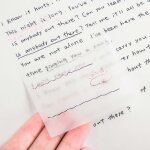 200 feuilles transparent sticky notes transparent autocollants impermables amovibles sticky notes (c ...