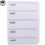 200 pcs a la main a coudre nom autocollants cousu artisanat pour enfants de maternelle admission 200 pcs a la main a coudre nom autocollants cousu artisanat pour enfants de maternelle admission