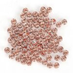 200 pcs perles entretoisantes bord droit diamant diy bracelet collier bijoux fabrication accessoires ...