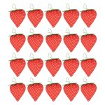 20pcs couture epingle coussin coton doux lger mignon fraise en forme de petite epingle coussin pour ...