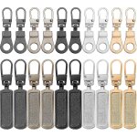 20pcs remplacement de la tirette de fermeture eclair, 2 styles fixent l'extracteur de fermeture eclair ...
