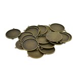 20pcs tibétain argent rond pendentif vierge cabochon base plateaux de réglage 30mm 20pcs tibétain argent rond pendentif vierge cabochon base plateaux de réglage 30mm